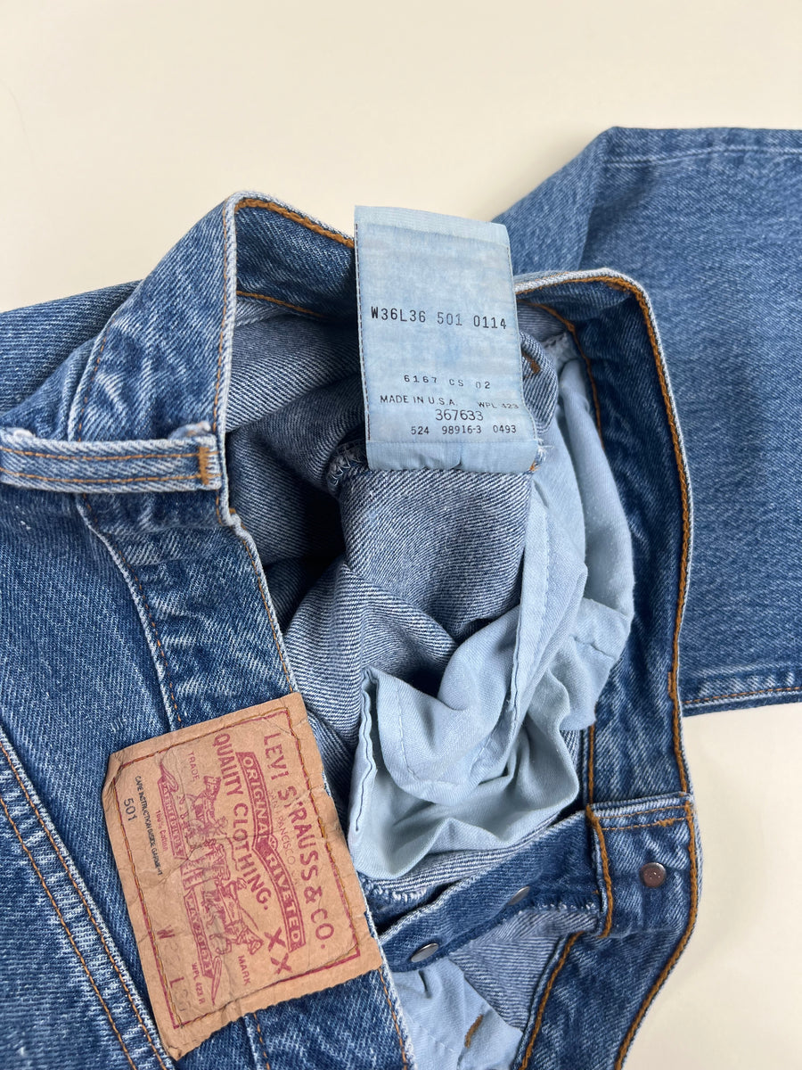 Levis 501 MADE IN USA  - W36 -  50 it -