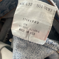 Levis 501  MADE IN USA - W36 - 50 it -