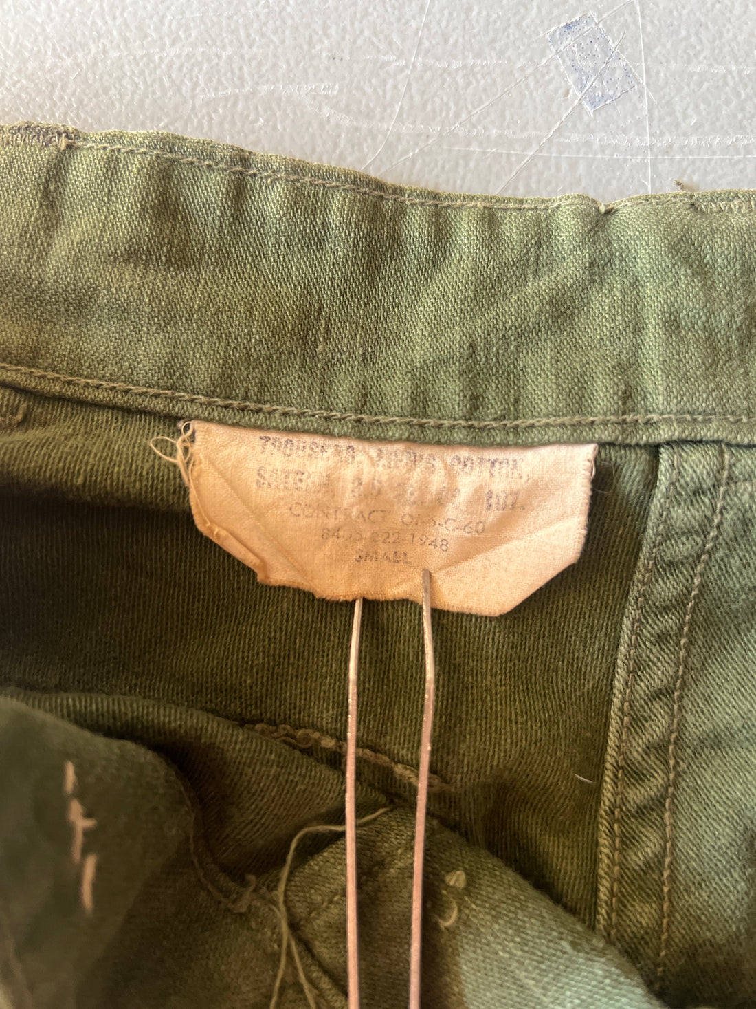 FATIGUE US ARMY PANT OG 107 type 1 - W30 -