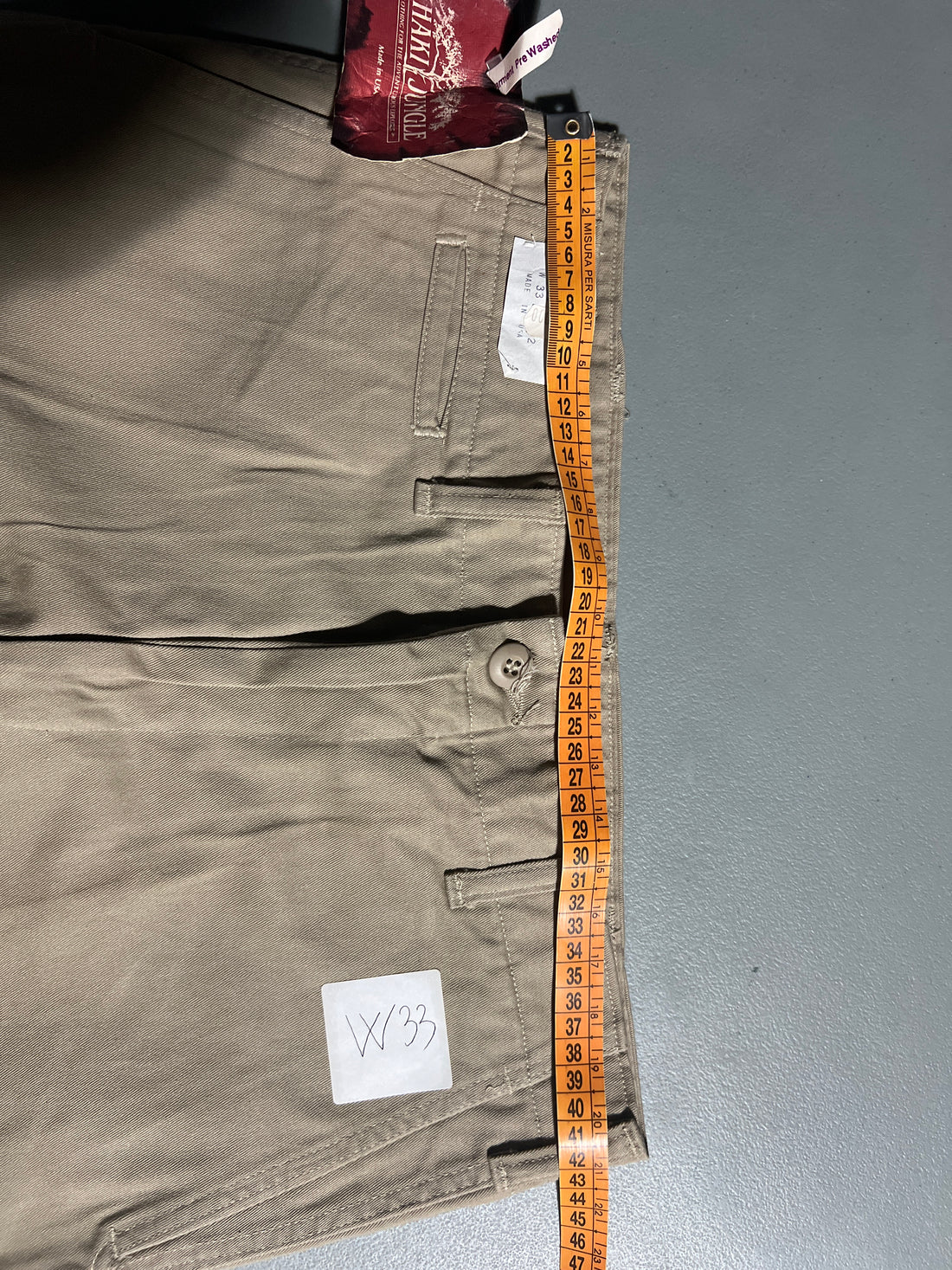 Chino Made in usa deadstock 