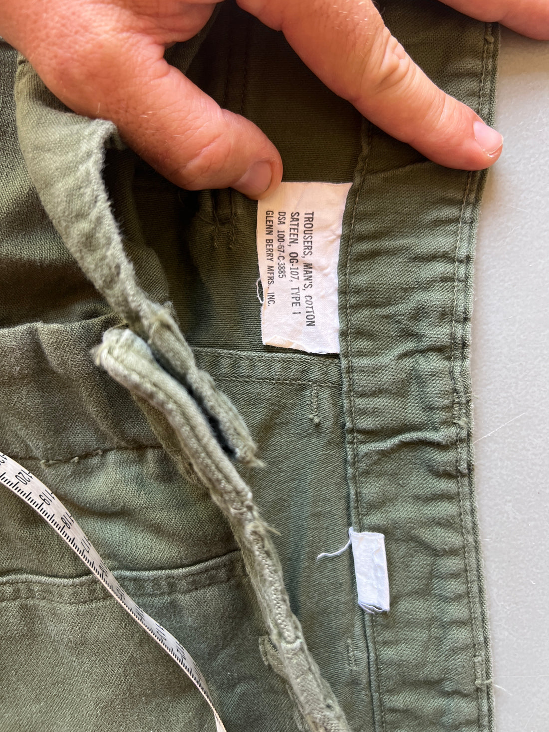 FATIGUE US ARMY PANT OG 107 -  W40 -