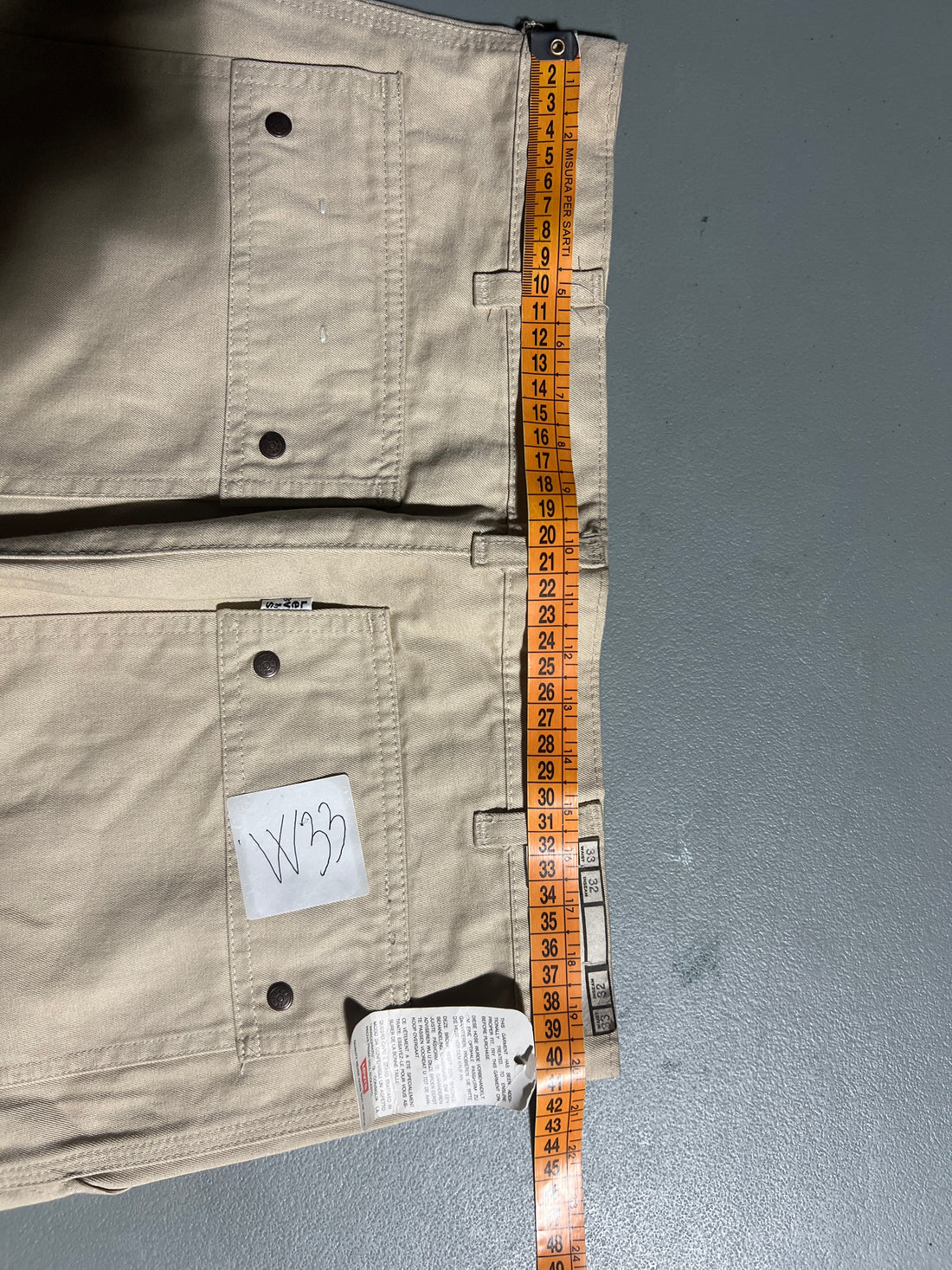 Fatigue Levis deadstock < W32 - W33 >