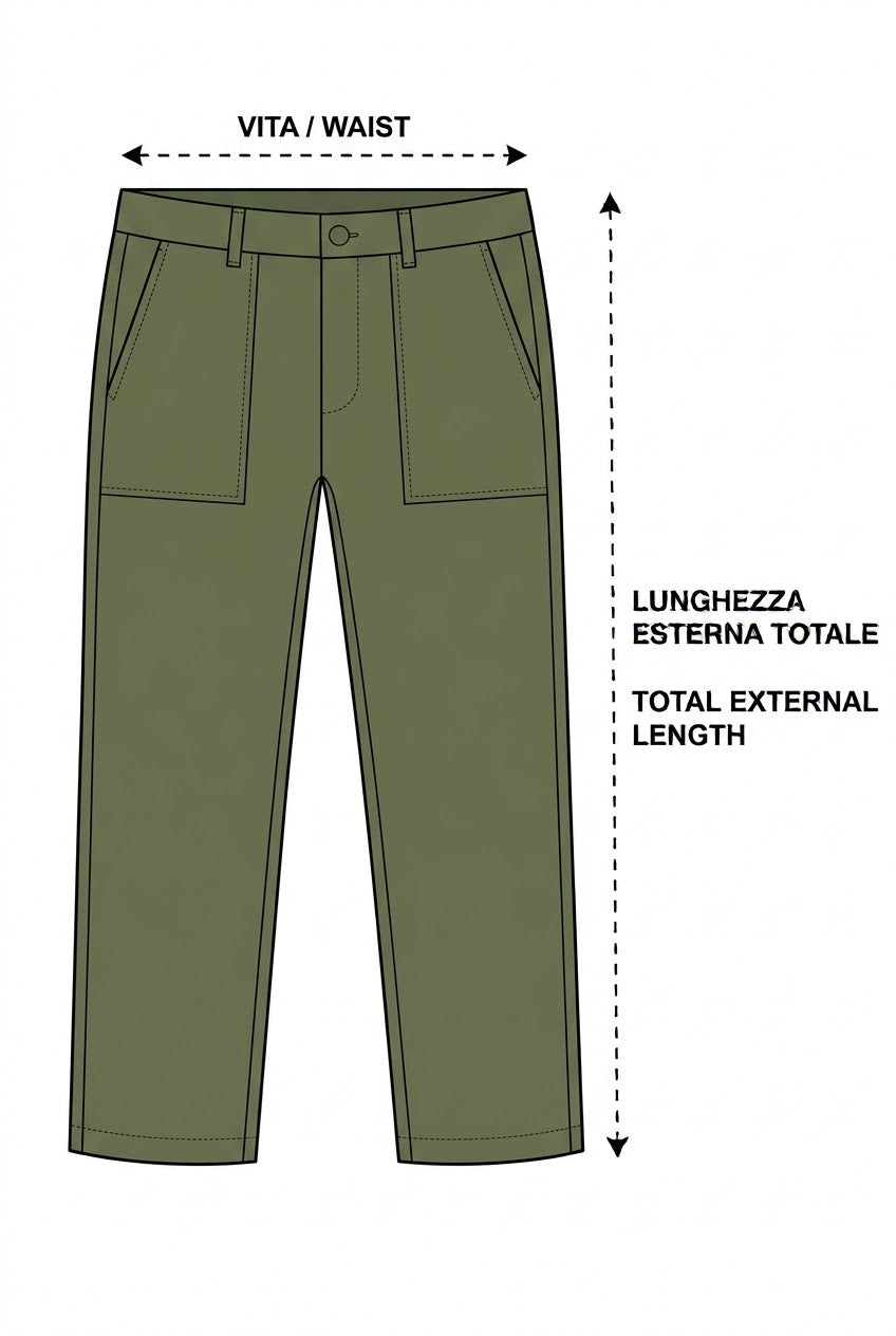 FATIGUE US ARMY PANT OG 107 -  W38 -