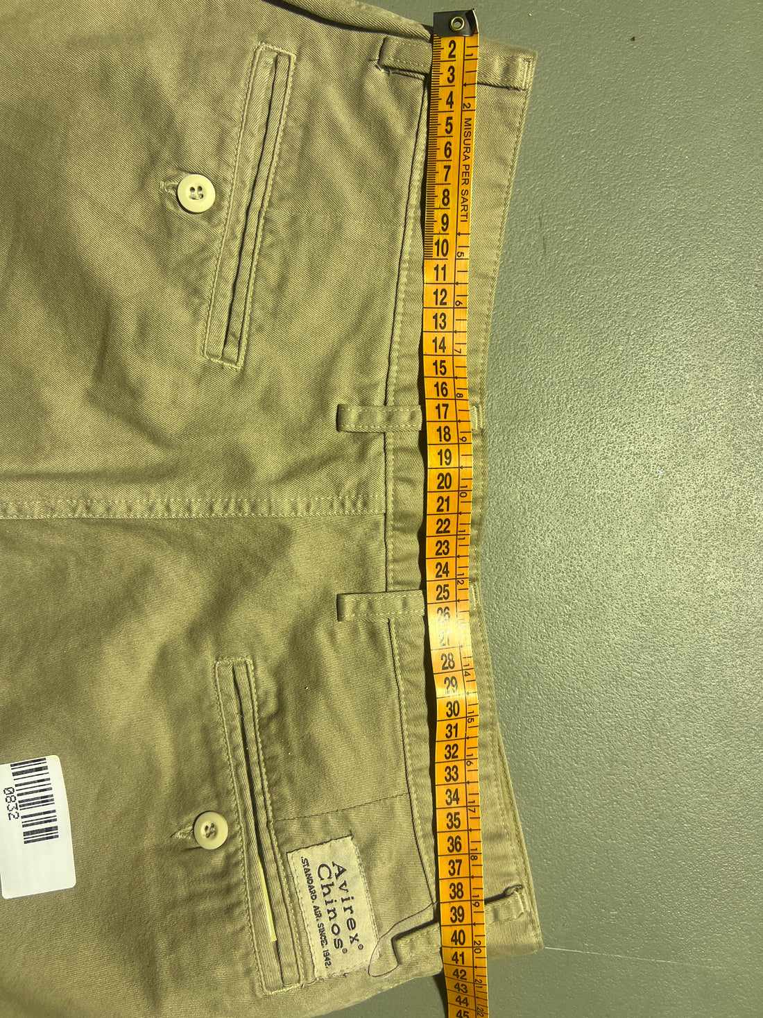 Chino Avirex deadstock W32 46 IT