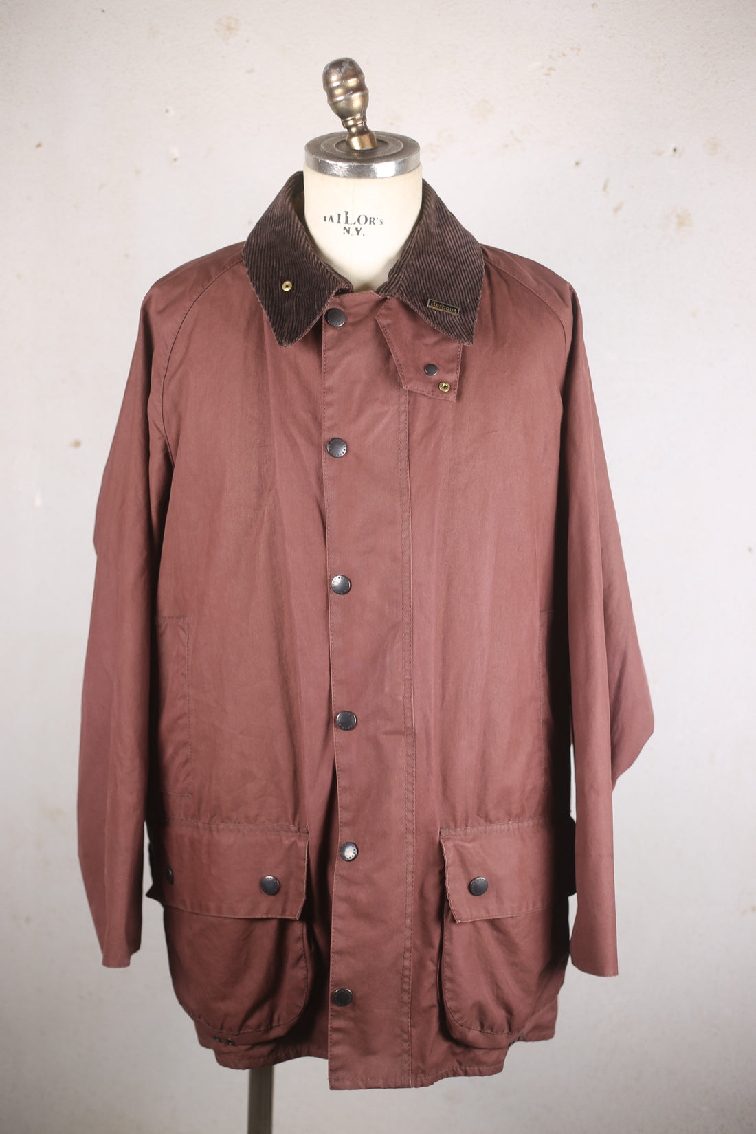 Barbour Beaufort  con imbottitura e spilla  -C46 XL-