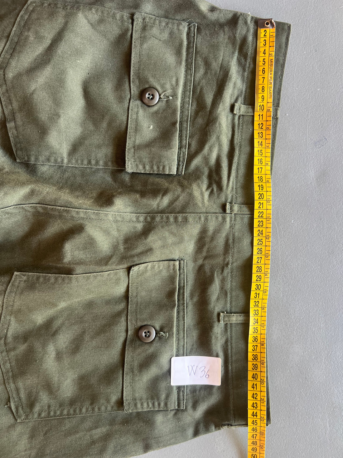CHINO US ARMY FATIGUE 0G 507  1980s