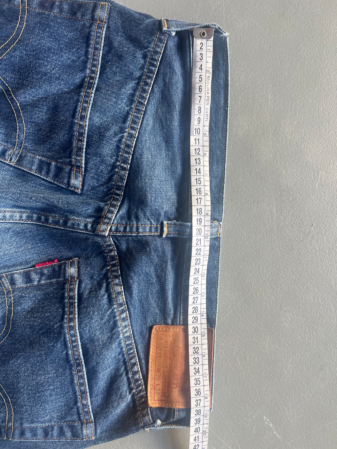Levis 501 big E selvedge     - W30 - 44 it -