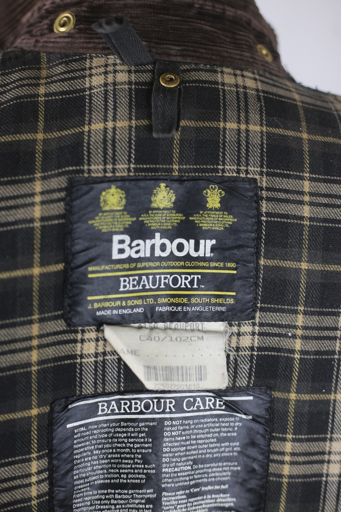 Barbour Beaufort   -C40 L-