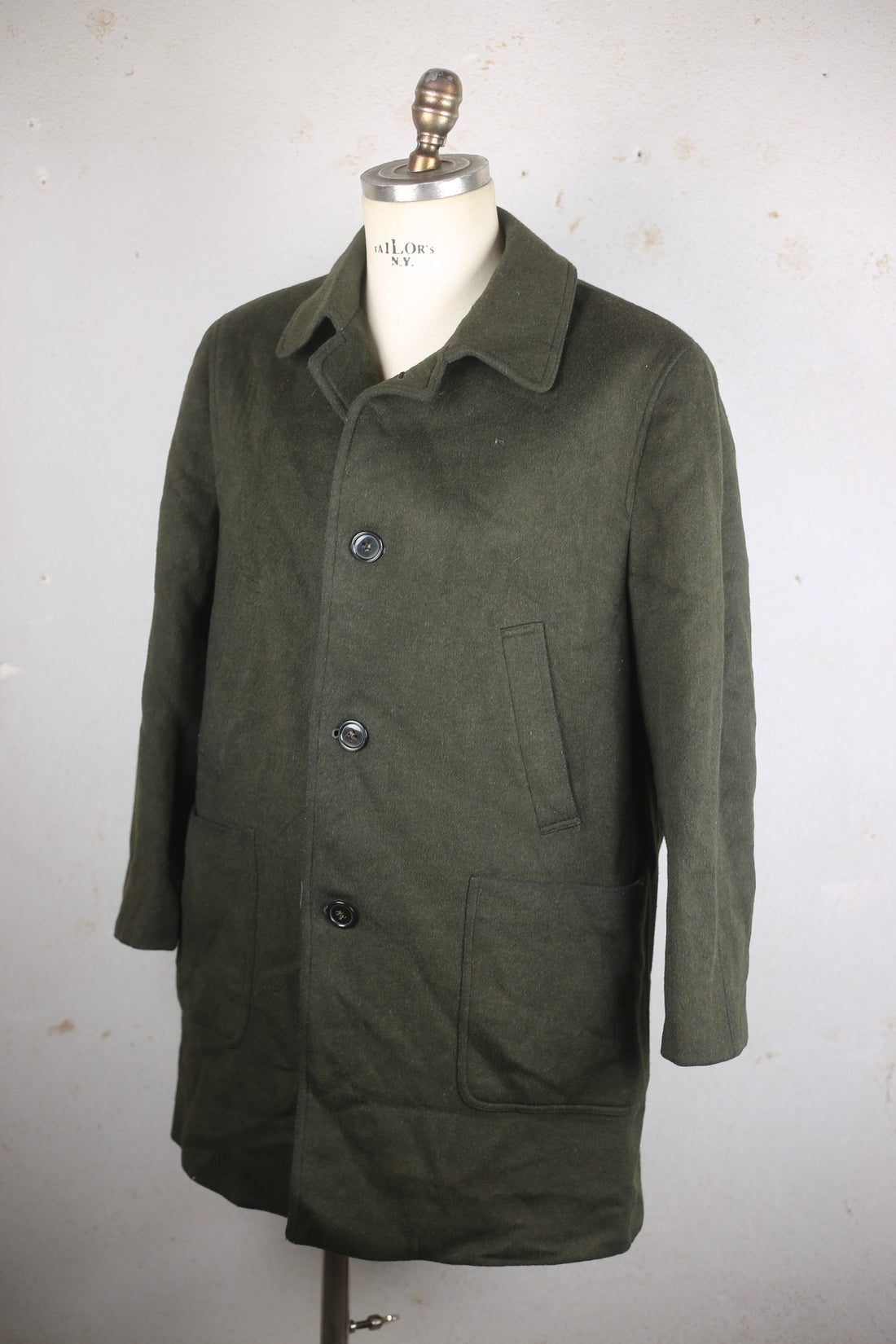 HERNO WOOL LODEN - L -