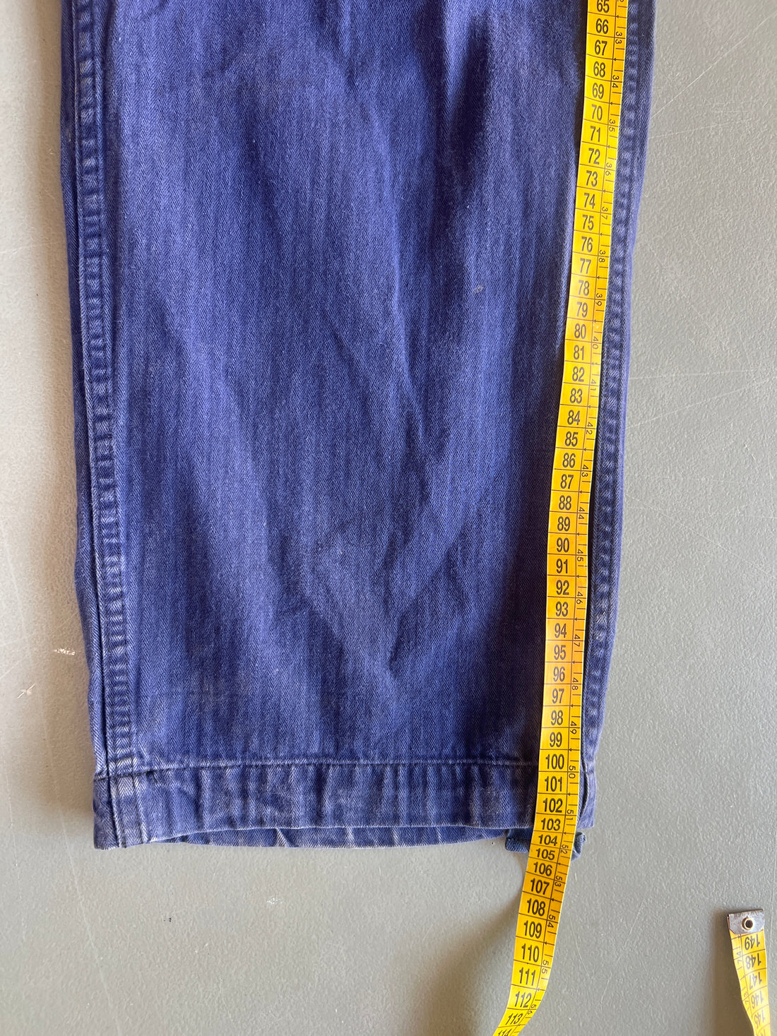 VINTAGE HBT WORK PANT GERMANY W34 48/50it