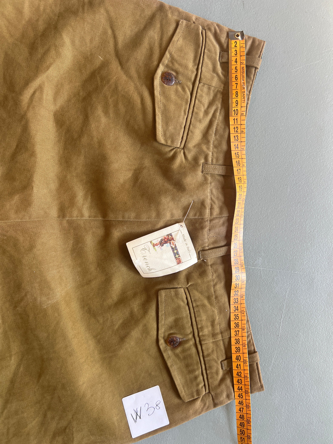 Chino deadstock Trench