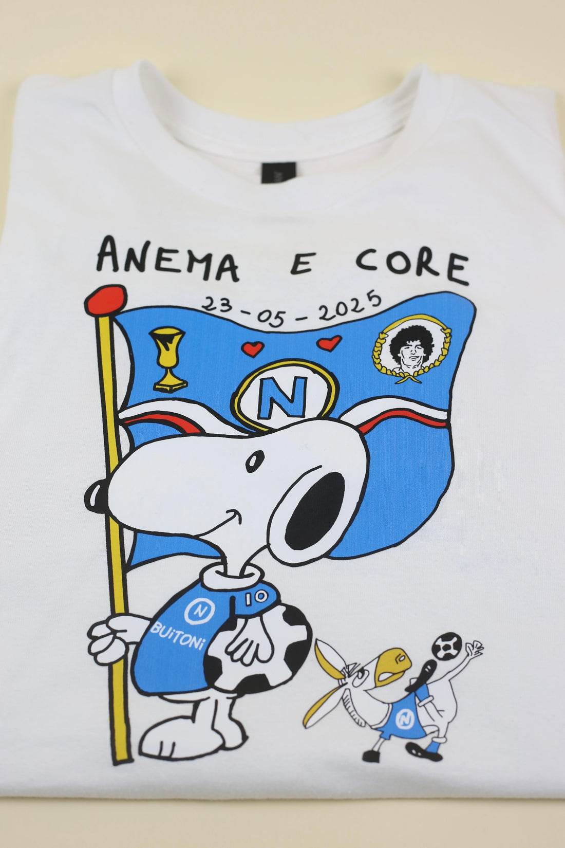 Bunker T-shirt for 4th Napoli championship