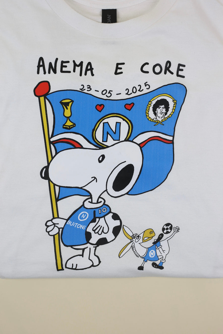 Bunker T-shirt for 4th Napoli championship