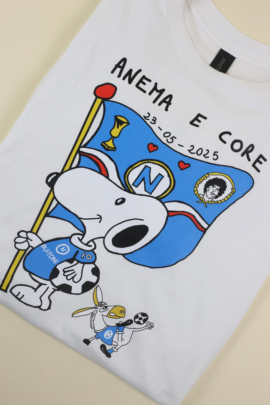 Bunker T-shirt for 4th Napoli championship