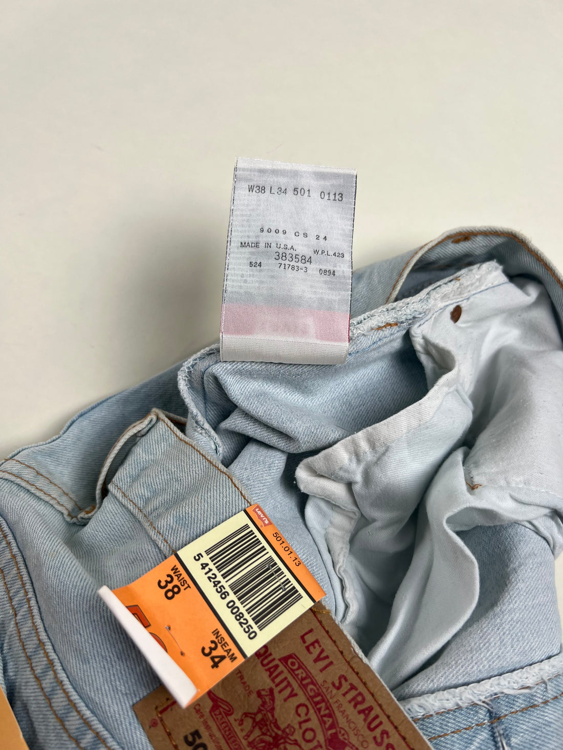 Levis 501 made in USA - W38 -