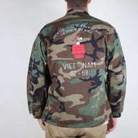 BDU WOODLAND Us Army camouflage jacket - M -