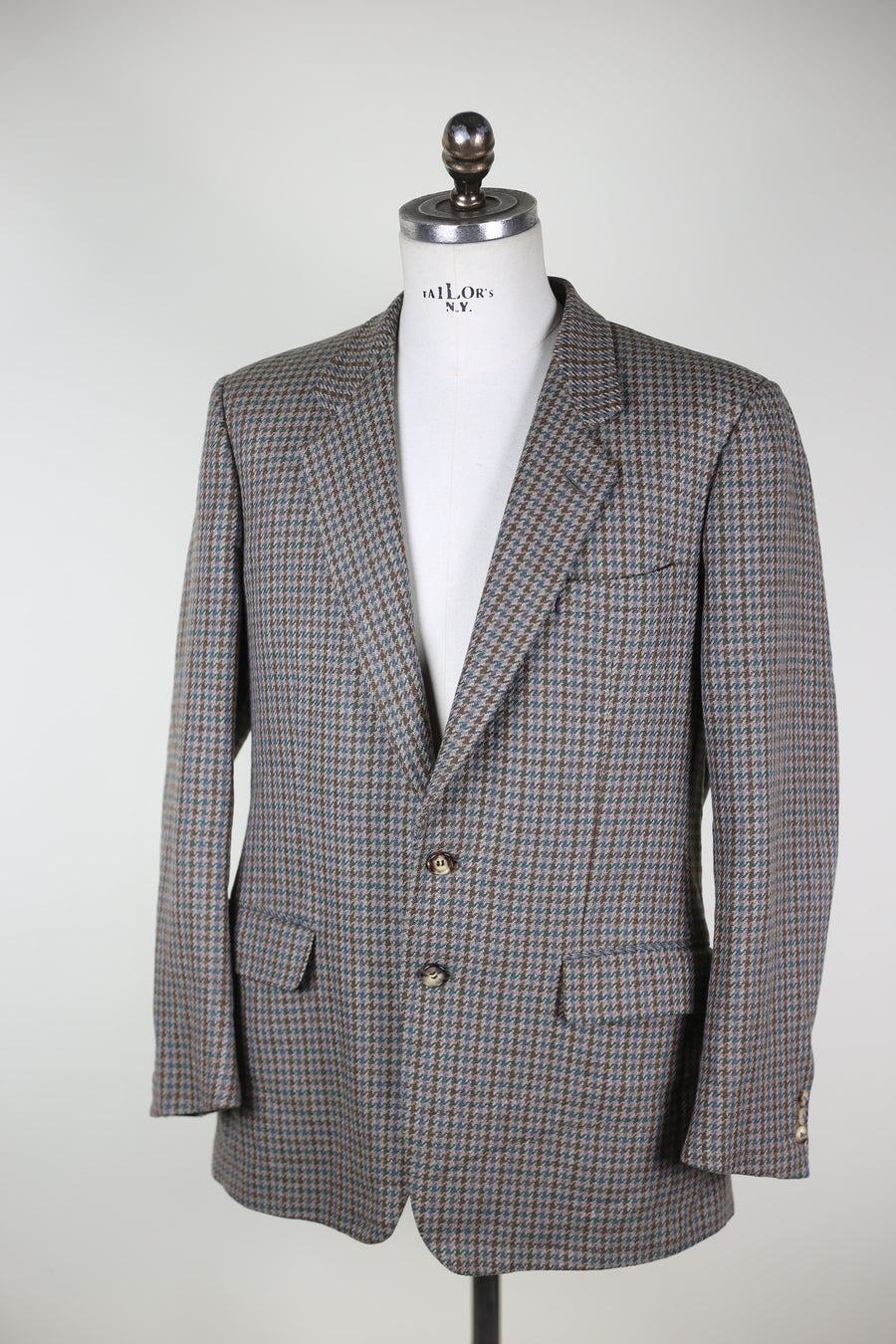 AQUASCUTUM Single Breasted Tweed Jacket - L 50 -