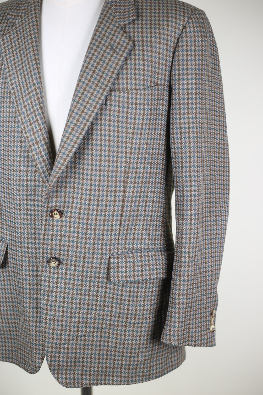 AQUASCUTUM Single Breasted Tweed Jacket - L 50 -