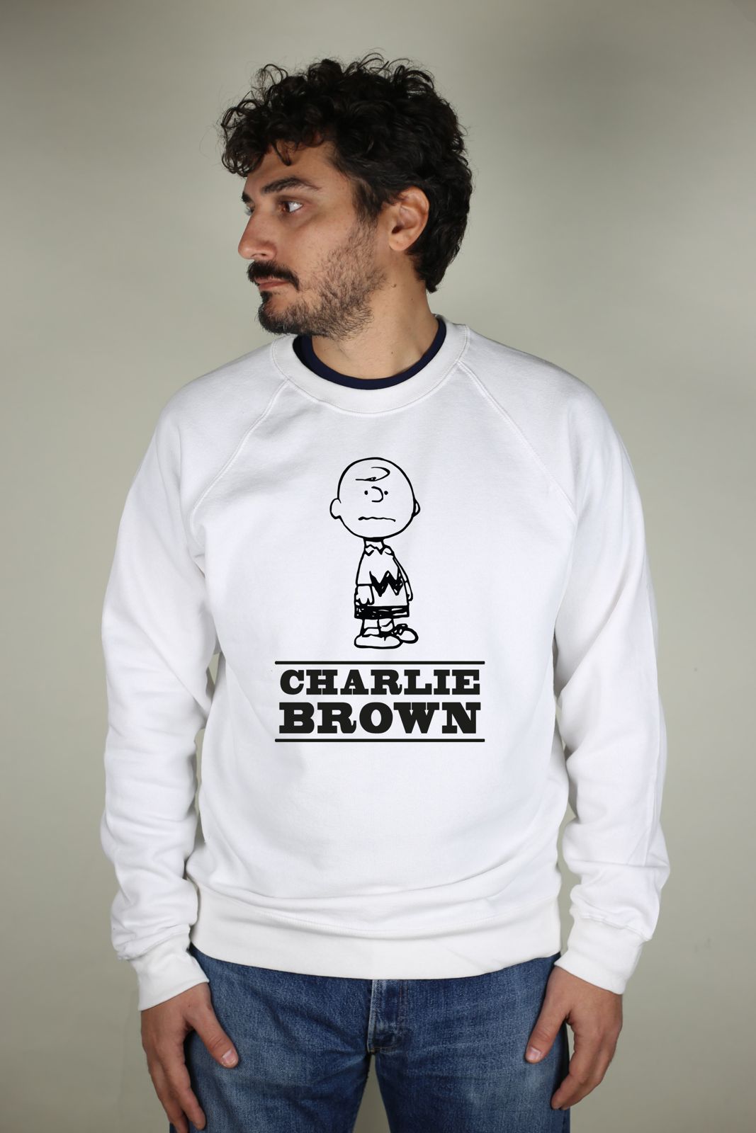 Charlie Brown raglan sweatshirt