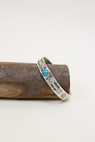 Navajo silver bracelet
