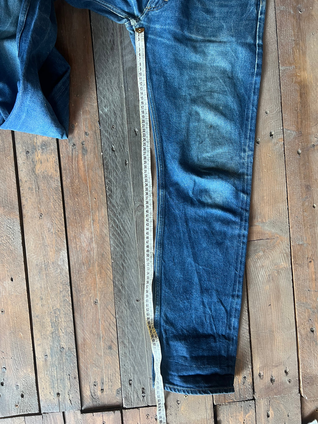 LEE 101 SELVEDGE DENIM    - W34-  48 it -