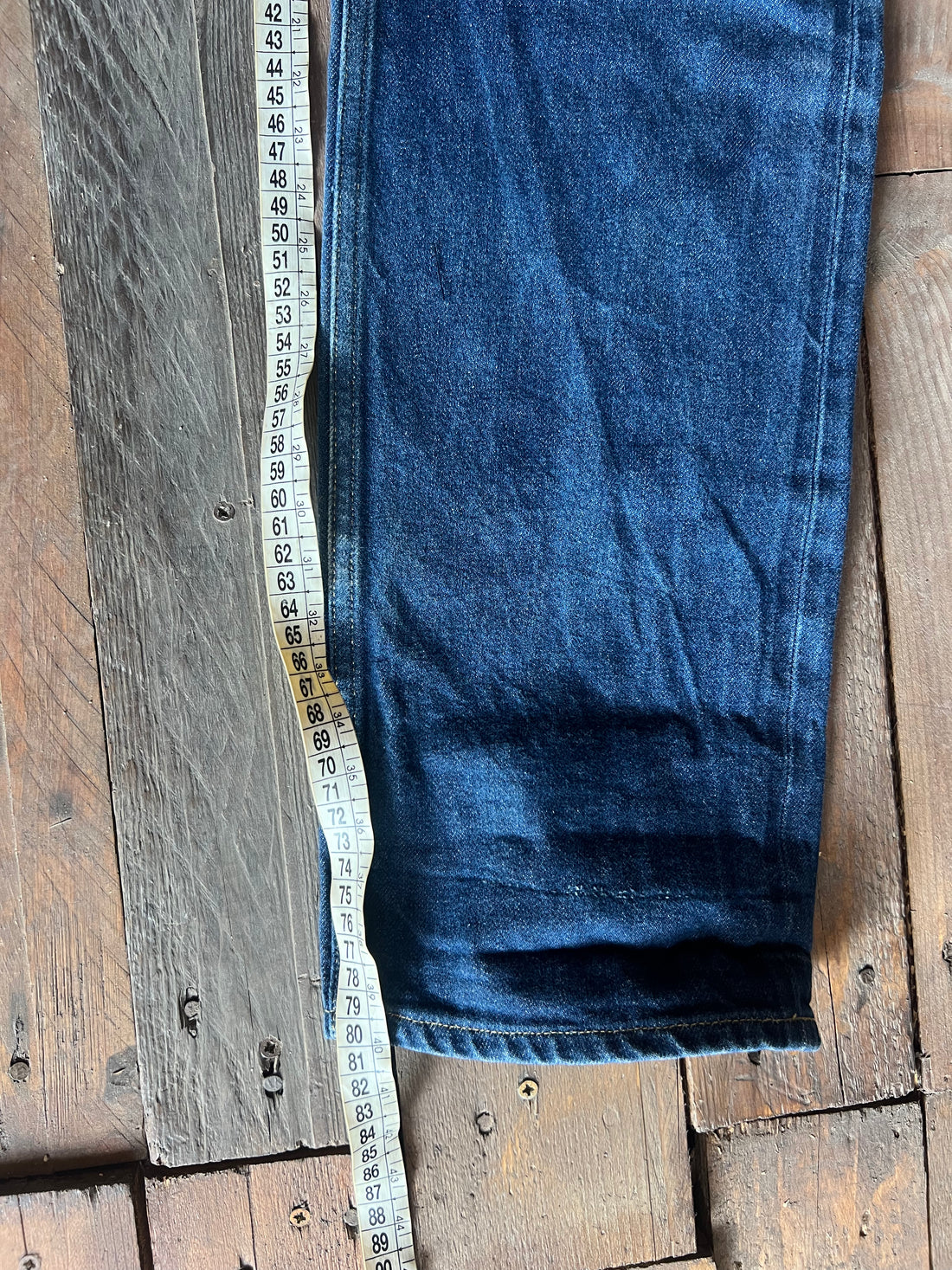 LEE 101 SELVEDGE DENIM    - W34-  48 it -