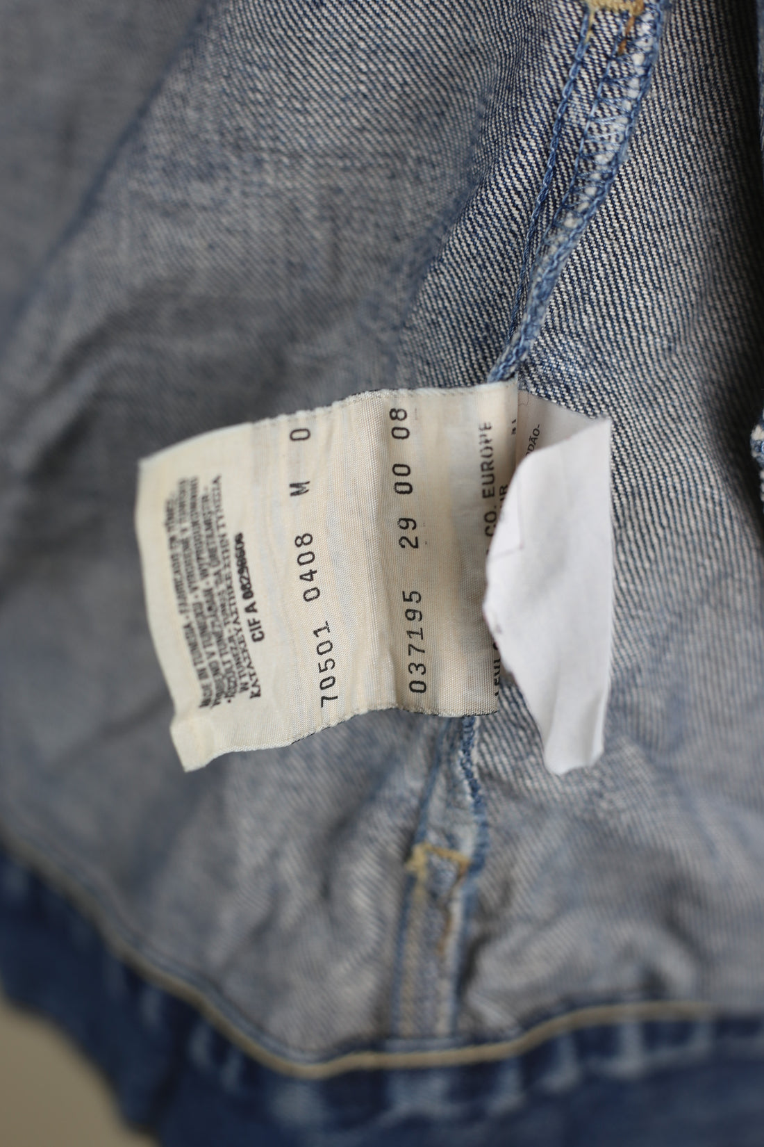 GIACCA DI JEANS LEVIS   TRUCKER TYPE 1 -  M/L -