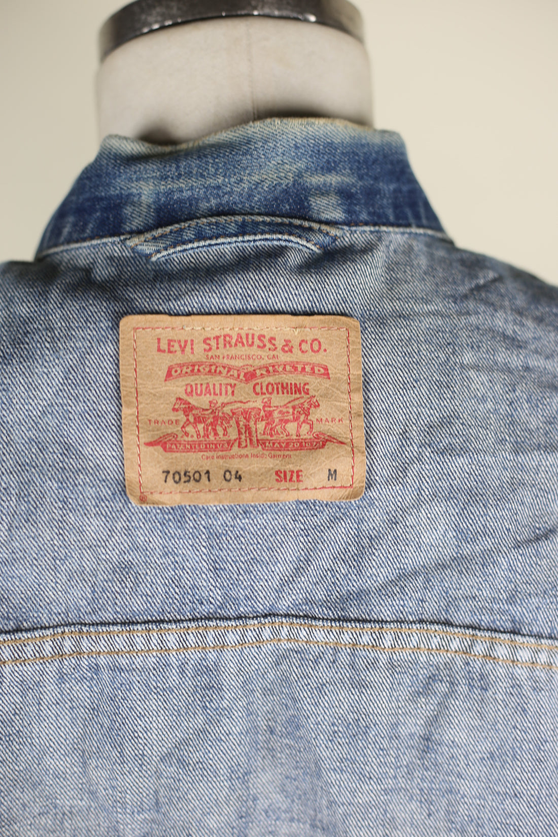 GIACCA DI JEANS LEVIS   TRUCKER TYPE 1 -  M/L -