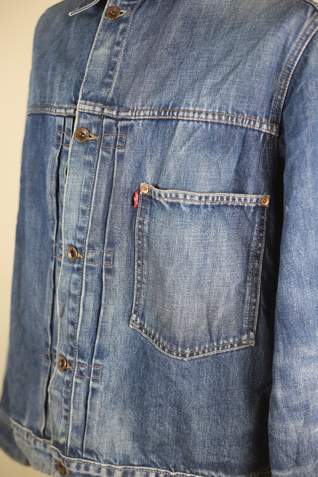 GIACCA DI JEANS LEVIS   TRUCKER TYPE 1 -  M/L -