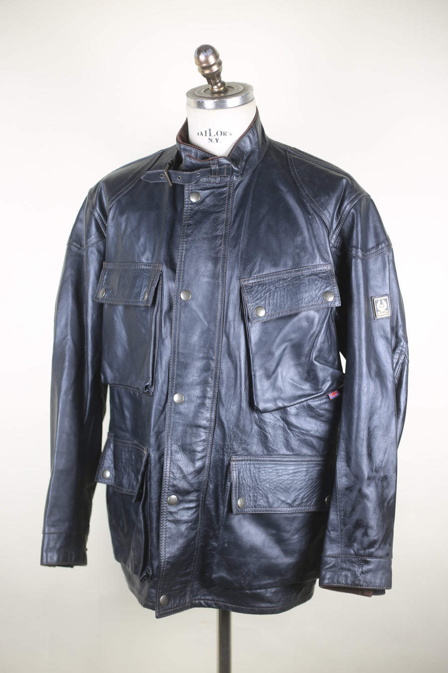 Giacca Belstaff Fieldmaster in pelle  - L -