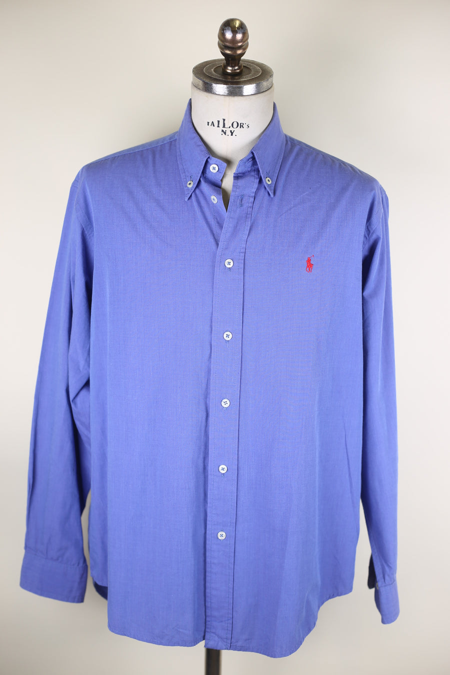 BUTTON DOWN RL SHIRT - L -