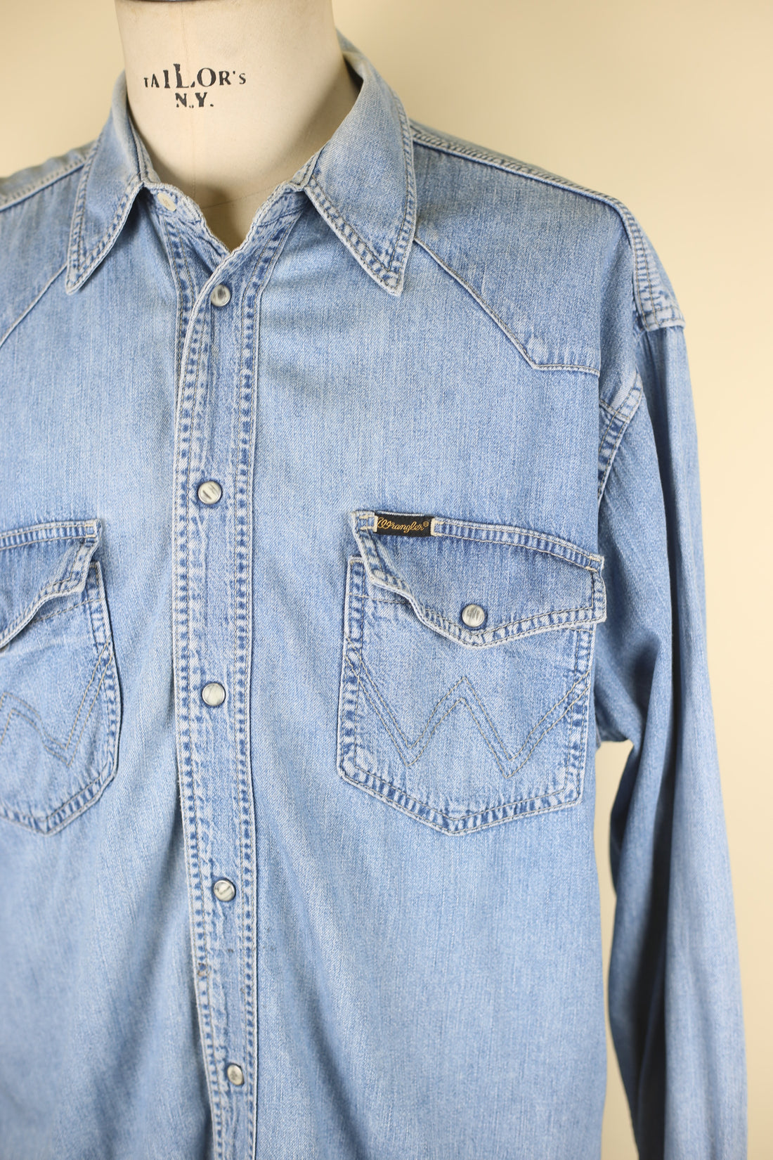 Camicia di jeans wrangler  - L-