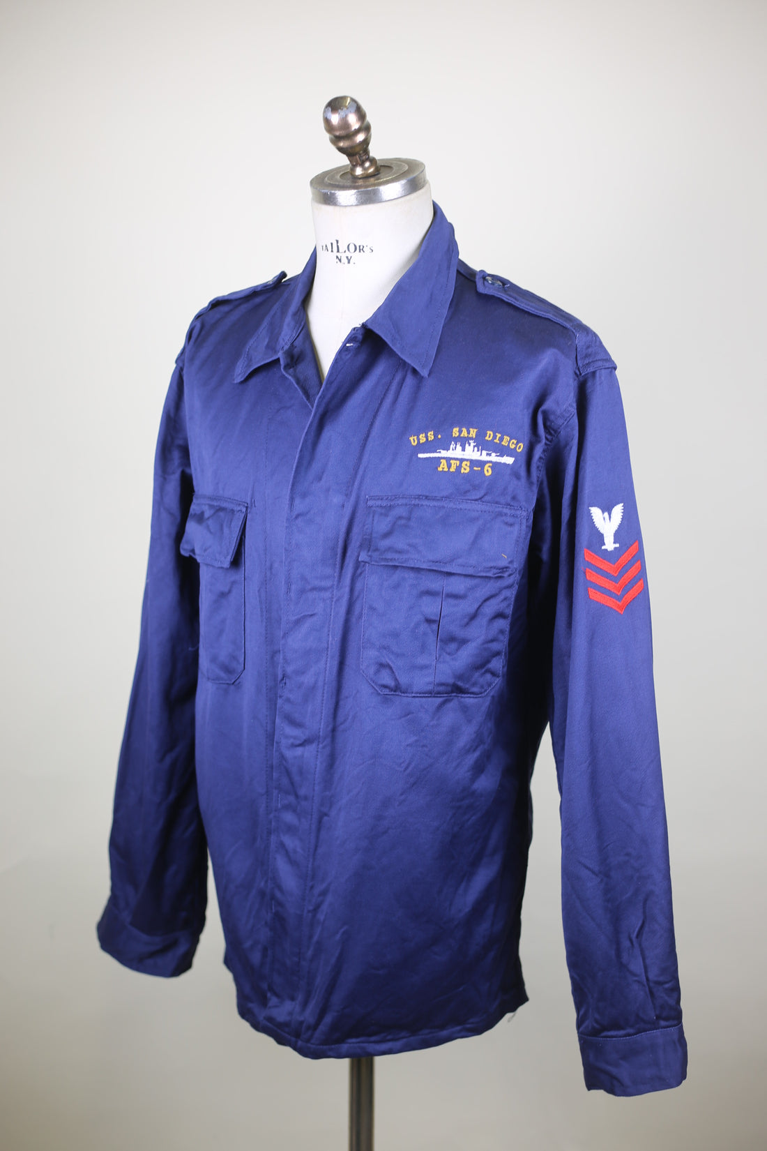 USS San diego field shirt - L -