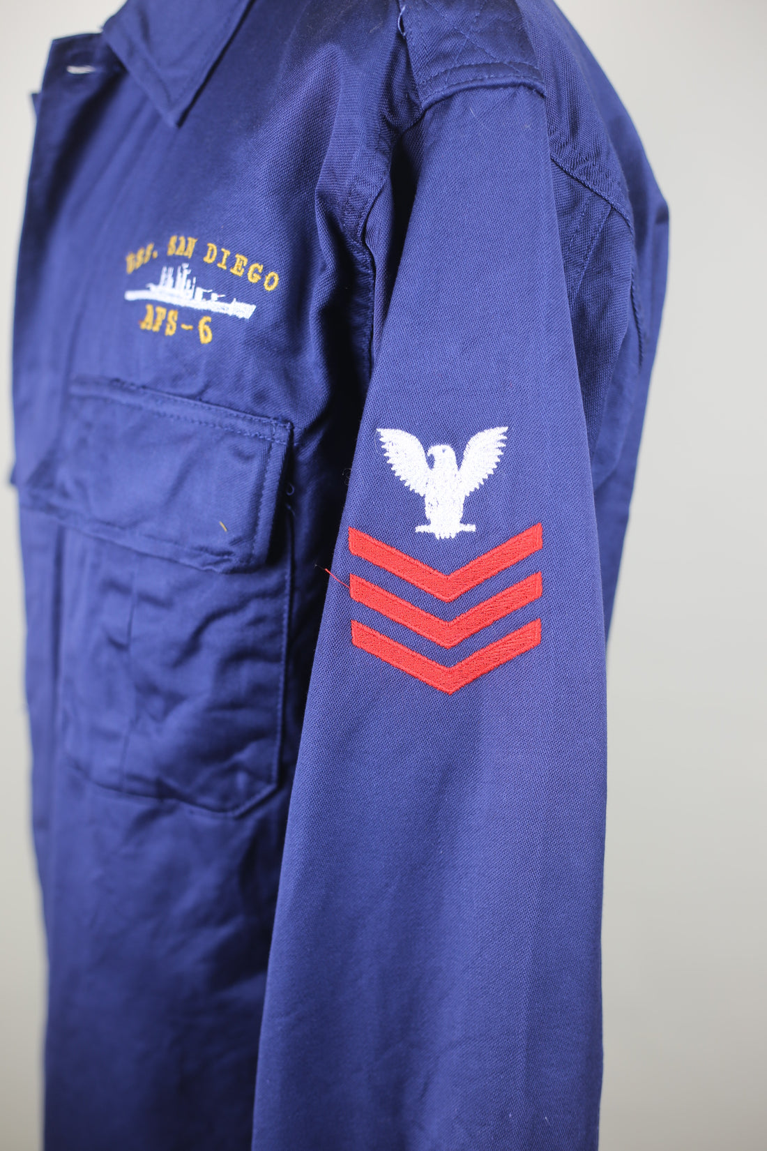 USS San diego field shirt - L -