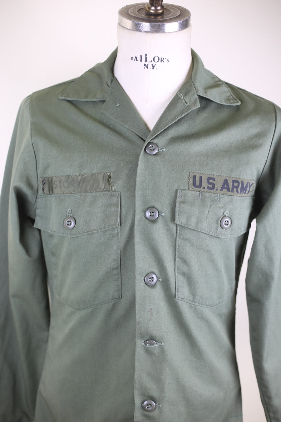 Og 507 Us Army Shirt - S - (CUSTOMIZABLE)