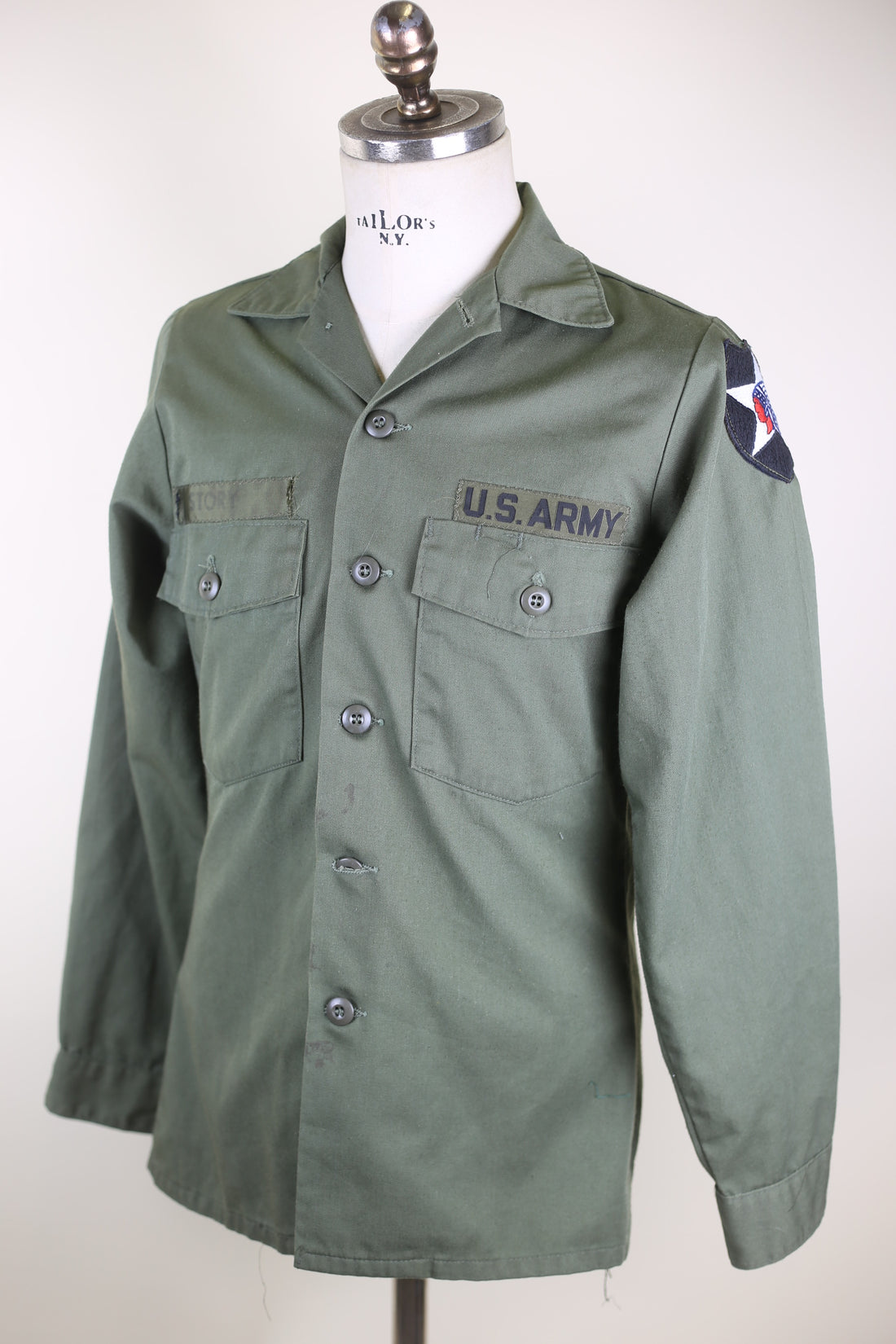 Og 507 Us Army Shirt - S - (CUSTOMIZABLE)