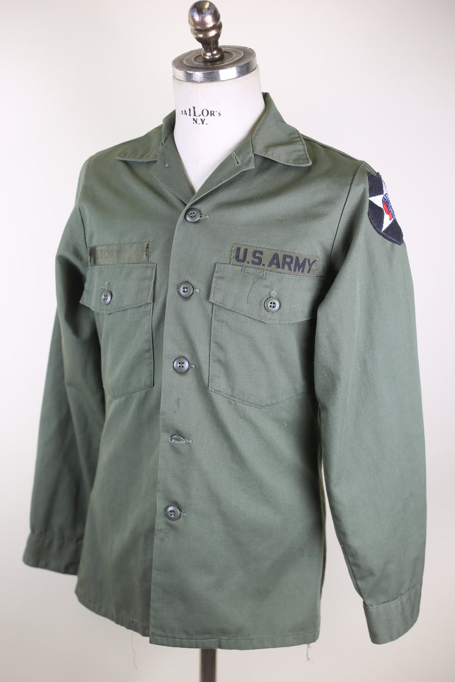 Og 507 Us Army Shirt - S - (CUSTOMIZABLE)
