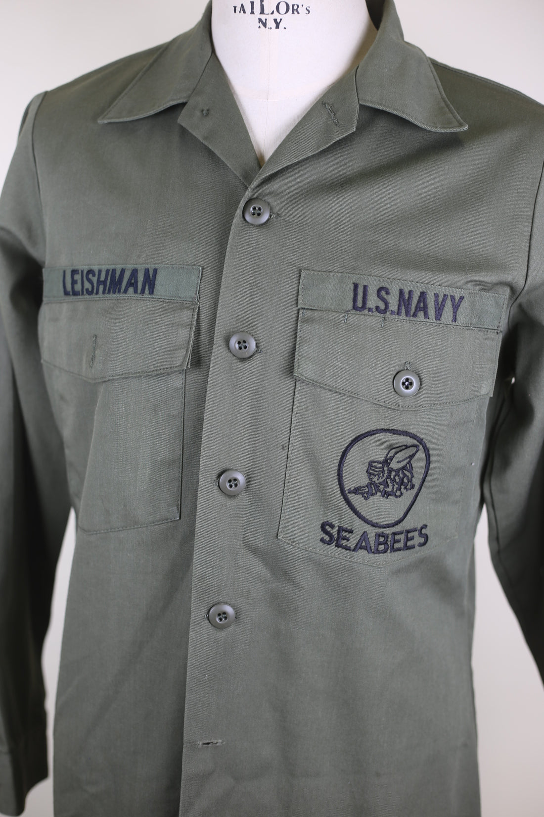Og 507 Us NAVY Shirt (CUSTOMIZABLE) - M -