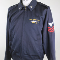 Utility jacket with Popeye embroidery USS SAN DEGO - M/L -