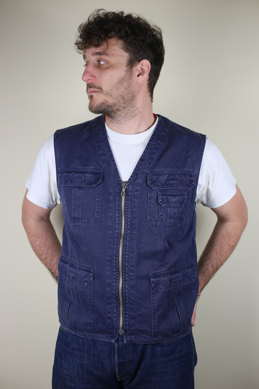 fishing vest   -  L   -