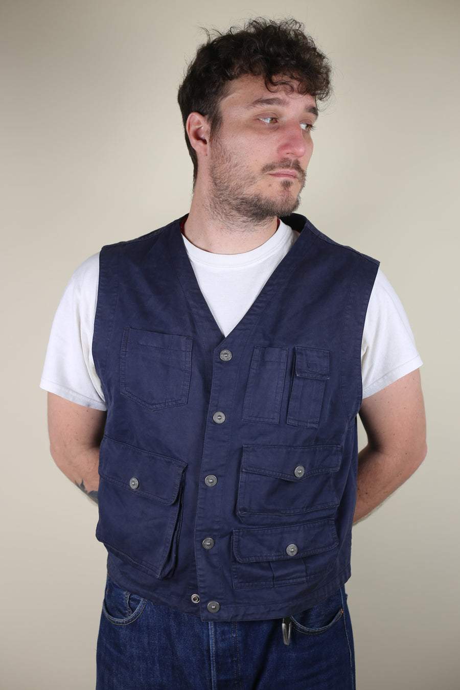 fishing vest   -  L   -