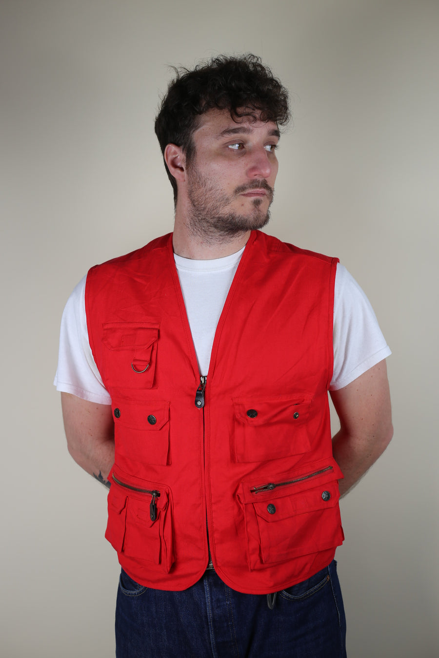 fishing vest   -  M  -