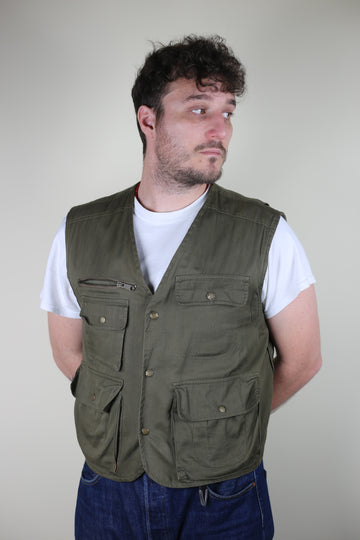 fishing vest   -  L  -