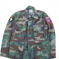 BDU WOODLAND Us Army Airborne camouflage jacket - L -