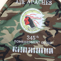 Giacca camouflage BDU WOODLAND  Us AIR FORCE AIR APACHE - L -