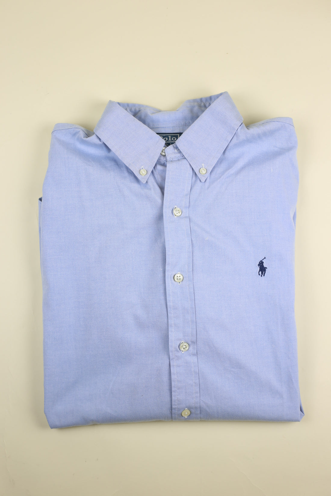 BUTTON DOWN RL SHIRT - L -