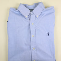 BUTTON DOWN RL SHIRT - L -