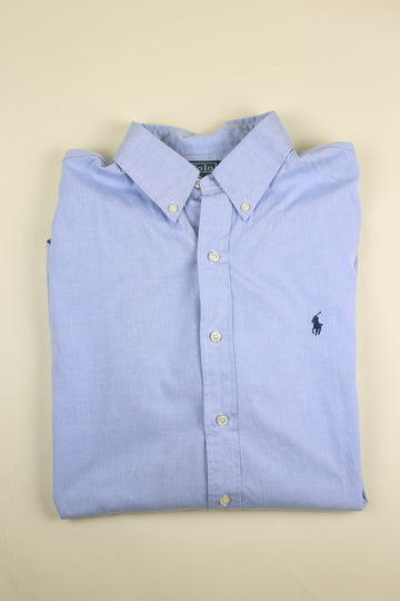 BUTTON DOWN RL SHIRT - L -