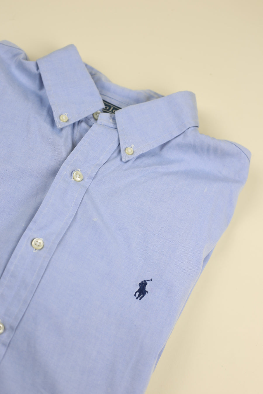 BUTTON DOWN RL SHIRT - L -