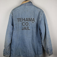 Vintage Pointer Brand Denim Chore Work Jacket  -  L  -